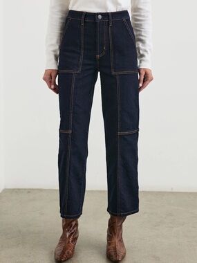 Rails Getty Crop Utility Wide Leg